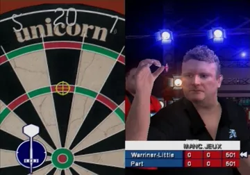 PDC World Championship Darts screen shot game playing